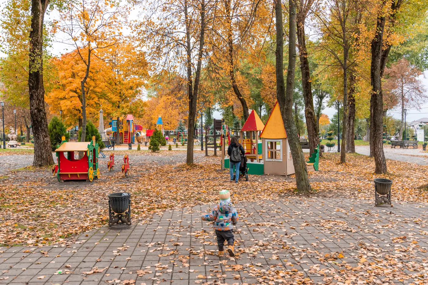 Детский парк в Заславле